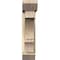 Ekena Millwork Balboa Slat Rough Sawn Bracket w/ Offset Brace, Douglas Fir, 6"W x 22"D x 26"H BKT0604X22X26BOA06RDF - alternate 2